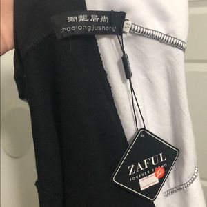 Black and white hoodie!